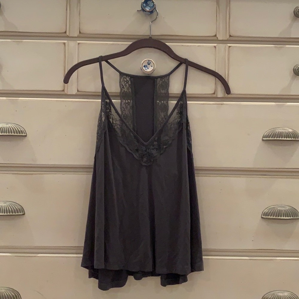 Soft and sexy grey tank top